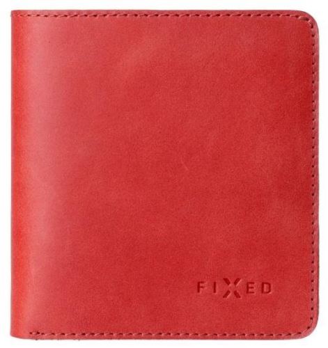 Peněženka FIXED Classic Wallet z pravé hovězí kůže červená