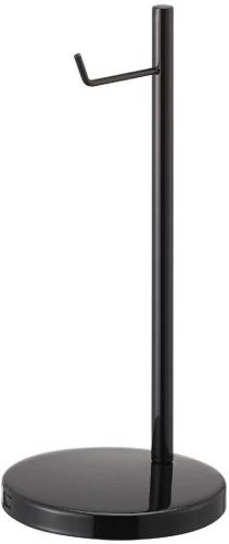 YAMAZAKI Stojánek na sluchátka Bautes 2292, kov, v.28 cm, černý