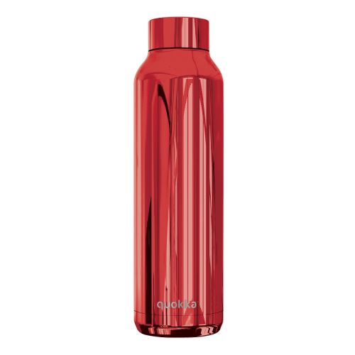 Nerezová lahev Solid Sleek 630 ml, Quokka, červená
