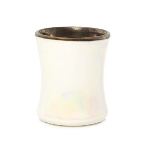 Svíčka keramická oválná váza WoodWick Kouřový jasmín, 133.2 g