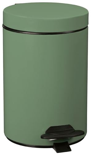 Pedálový odpadkový koš Rossignol Cyjeu 90049, 3 L, zelená, RAL 6021