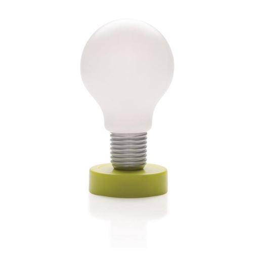 Stolní LED lampa bez potřeby elektrické energie, Loooqs, zelená