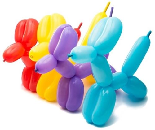 Balonky Balónky modelovací - k tvarování 12 ks