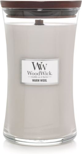 Svíčka WOODWICK Warm Wool 609 g