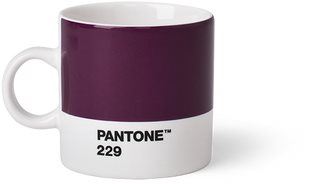 Hrnek PANTONE  Espresso - Aubergine 229, 120 ml