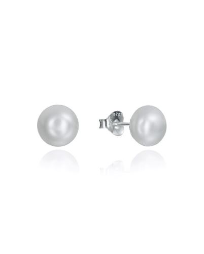 VICEROY Elegantní minimalistické náušnice s perlou Clasica 5090E000-67