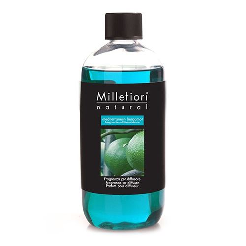 Náplň do difuzéru Millefiori Milano Natural, 250ml/Středomořský bergamot