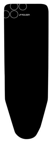 Rolser potah na žehlící prkno 115 x 35 cm, vel. potahu M, 125 x 44 cm, černý