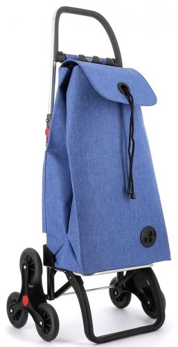 Rolser I-Max Tweed 6 Logic nákupní taška na kolečkách, modrá
