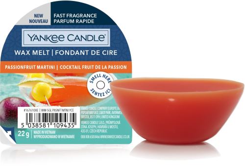 Vonný vosk YANKEE CANDLE Passion Fruit Martini 22 g