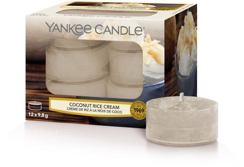 Svíčka YANKEE CANDLE Coconut Rice Cream 12 x 9,8 g