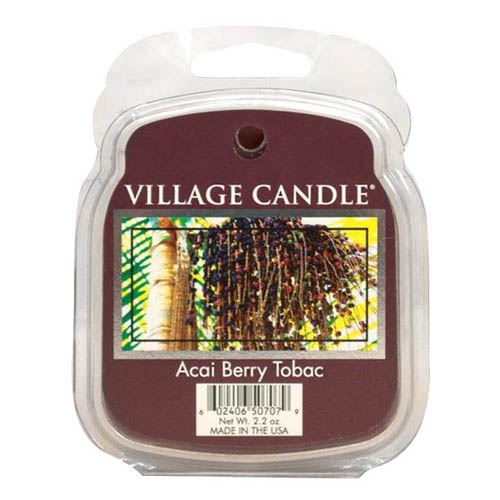 Vonný vosk Village Candle Tabák a plody akai, 62 g