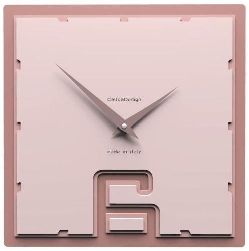 Designové hodiny 10-004 CalleaDesign Breath 30cm (více barevných verzí) Barva růžová lastura (nejsvětlejší) - 31
