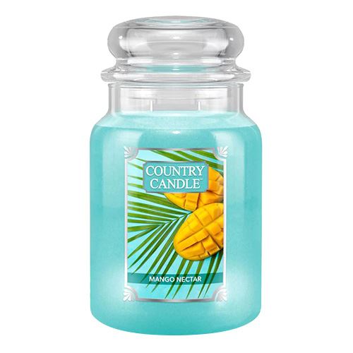 Svíčka ve skleněné dóze Country Candle Mangový nektar, 680 g