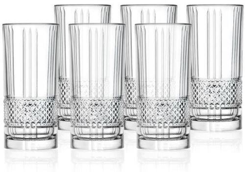 Sklenice Lyngby Glas Sklenice Highball Brillante 37cl (sada 6 ks)