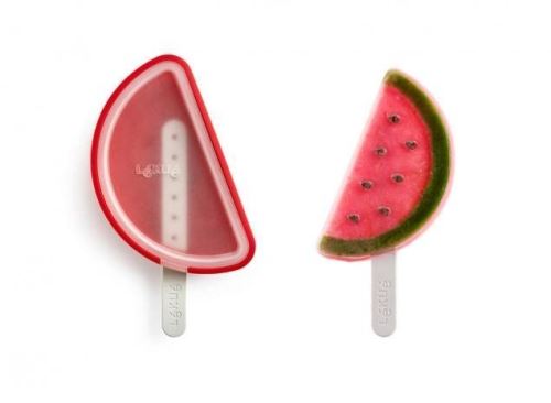 Forma na nanuky Lékué Tvořítko na zmrzlinu ve tvaru melounu Watermelon Mold
