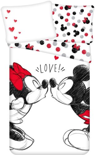 Dětské povlečení Jerry Fabrics Mickey and Minnie Love