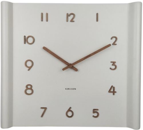 Designové nástěnné hodiny 5960WH Karlsson 36cm