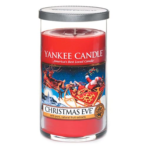 Svíčka ve skleněném válci Yankee Candle Štědrý večer, 340 g