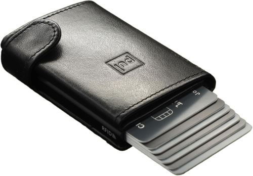 Peněženka Pularys Pánská kožená peněženka černá, 173913101