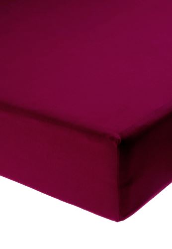 Jersey prostěradlo s elastanem Vínové Rozměr: 70x140 cm