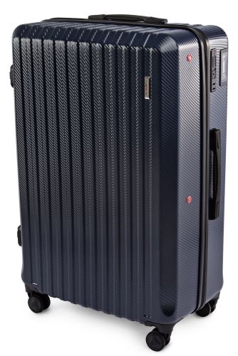 Cestovní kufr Compactor Hybrid Luggage XL Vacuum System 53,5 x 31 x 80cm, tmavě modrý
