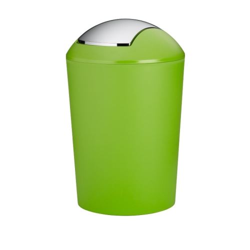 KELA KELA Odpadkový koš MARTA plastik zelená H 50cm / Ř 32cm / 25 KL-24173