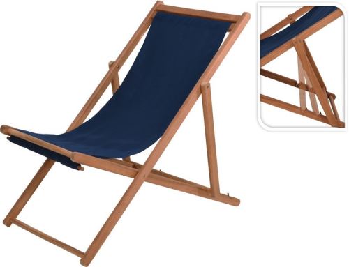 PROGARDEN PROGARDEN Lehátko zahradní židle skládací akátové dřevo PORTO KO-VT2200520