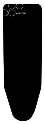 Rolser potah na žehlící prkno 120 x 38cm, vel. potahu L, 130 x 48 cm, černý