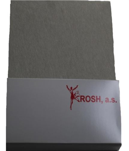 Prostěradlo Rosh Jersey prostěradlo EXCLUSIVE 180 x 200cm - Světle šedá