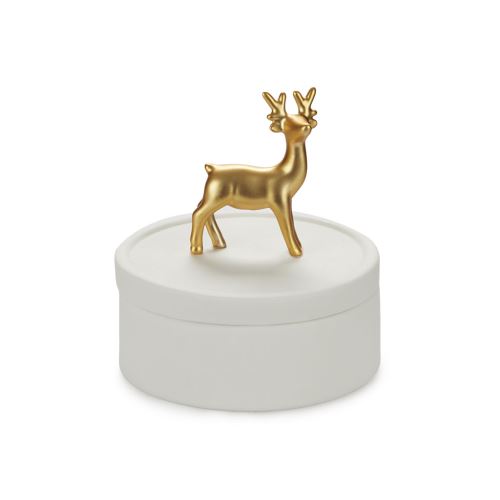 BALVI Dóza na šperky Deer 27438, porcelán, v.10,4 cm