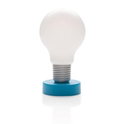 Stolní LED lampa bez potřeby elektrické energie, Loooqs, modrá
