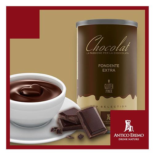 Horká čokoláda Antico Eremo - Dárkové balení Hořká 750g