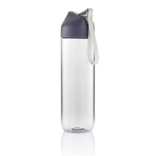 Sportovní láhev Neva, 450 ml, XD Design, čirá/šedá