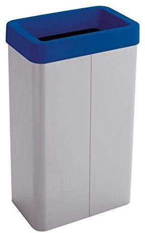 Odpadkový koš na tříděný odpad Caimi Brevetti Maxi G,70 L, modrý, papír
