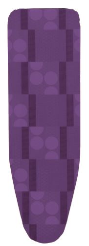 Rolser potah na žehlící prkno 120 x 38cm, vel. potahu L, 130 x 48 cm, fialový