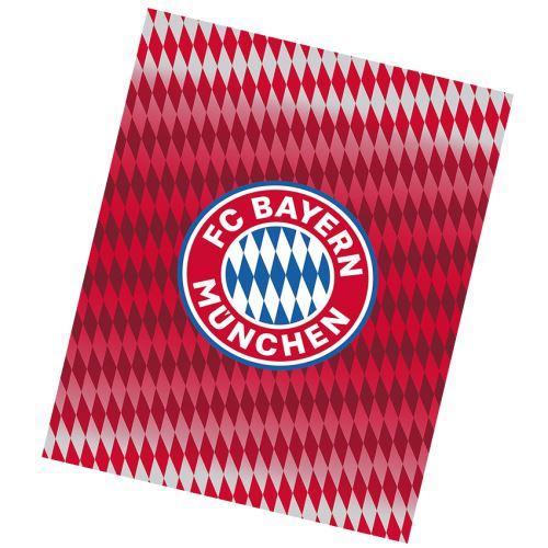Fotbalová deka FC Bayern Mnichov Diamonds 130x170 cm