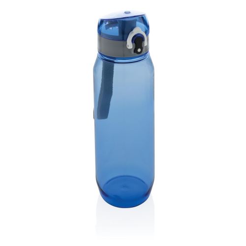 Láhev na vodu s uzamykatelným víčkem XL, 800 ml, XD Design, modrá