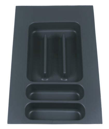 Příborník Elletipi UPPO R130, pro zásuvku 30 cm, plastový,černý