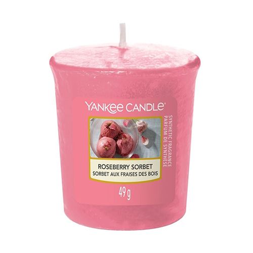 Svíčka Yankee Candle Růžový sorbet, 49 g