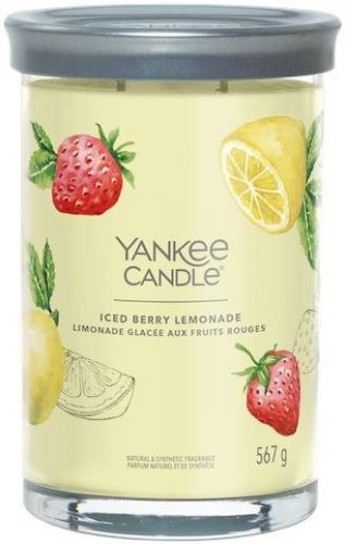Svíčka YANKEE CANDLE Signature 2 knoty Iced Berry Lemonade 567 g