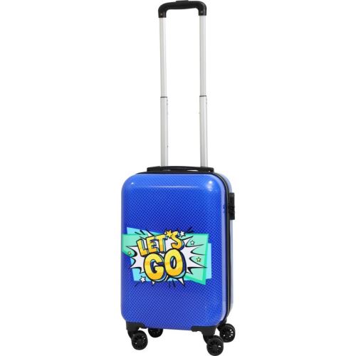 EXCELLENT Cestovní kufr na kolečkách 51 x 33 x 21,5 cm LETS GO
