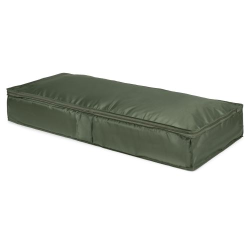Nízký textilní úložný box Compactor GreenTex 107 x 46 x 16 cm, zelený