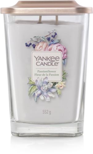 Svíčka ve skleněné váze Yankee Candle Květ vášně, 552 g