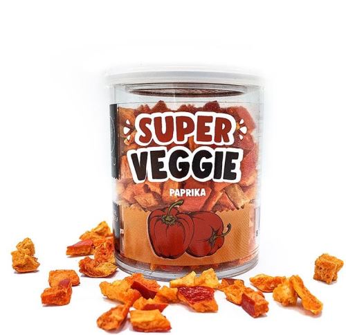 Lyofilizované ovoce NATU Super Veggie Červená paprika 60 g