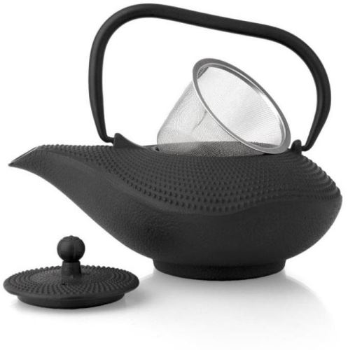 Čajová konvice Litinová konvička na čaj Aladdin 1,0L, černá