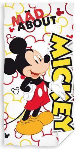 Dětská osuška CARBOTEX skvělý Mickey Mouse 70x140 cm