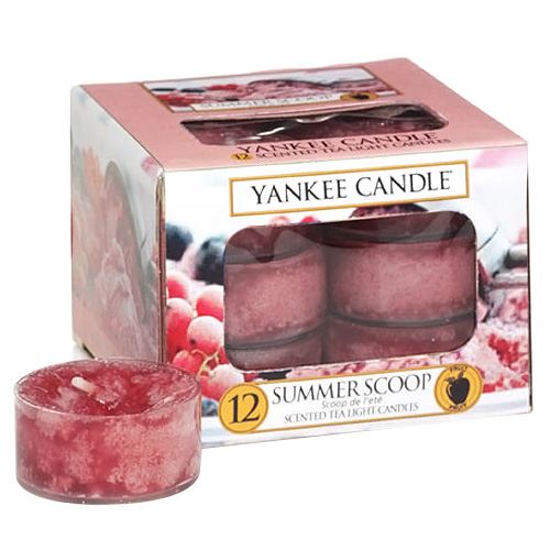 Svíčky čajové Yankee Candle Kopeček letní zmrzliny,   12 ks