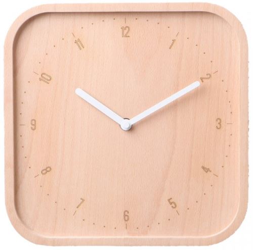 PANA OBJECTS Nástěnné hodiny z masivního dřeva Pana Objects 10080
