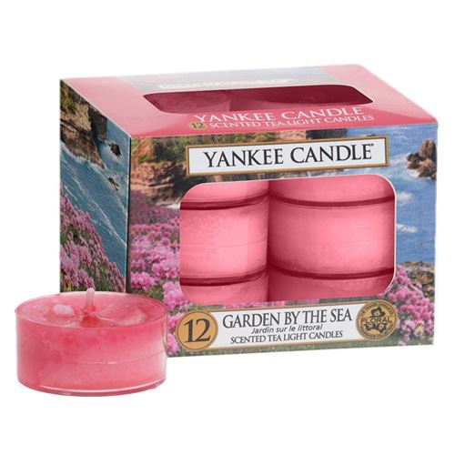 Svíčky čajové Yankee Candle Zahrada u moře, 12 ks